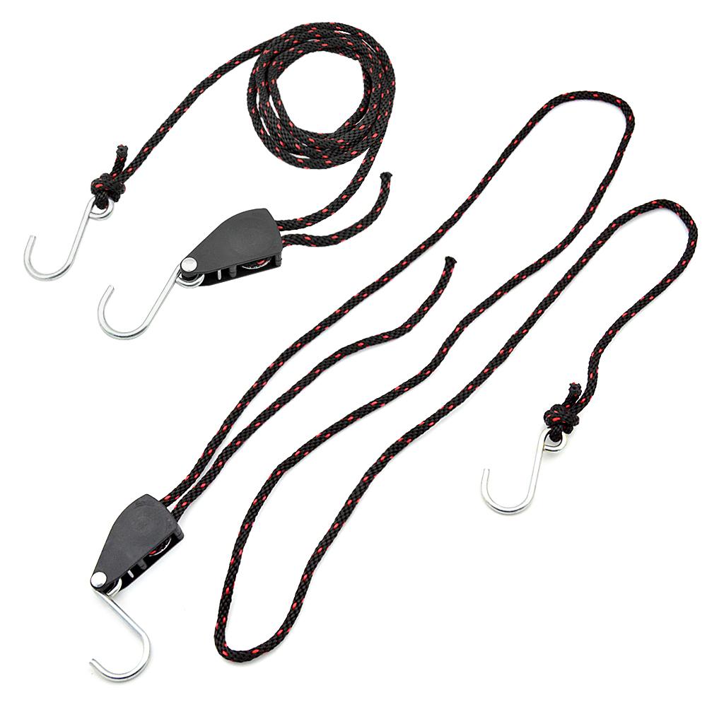2 Cái Kayak Buộc Dây Xuống Dây Ratchet Ròng Rọc Dây Ròng Có Thể Điều Chỉnh Dây Treo Làm Việc Tải Trọng Lên Đến 299.8Lbs Cho Thuyền Kayak Ca Nô