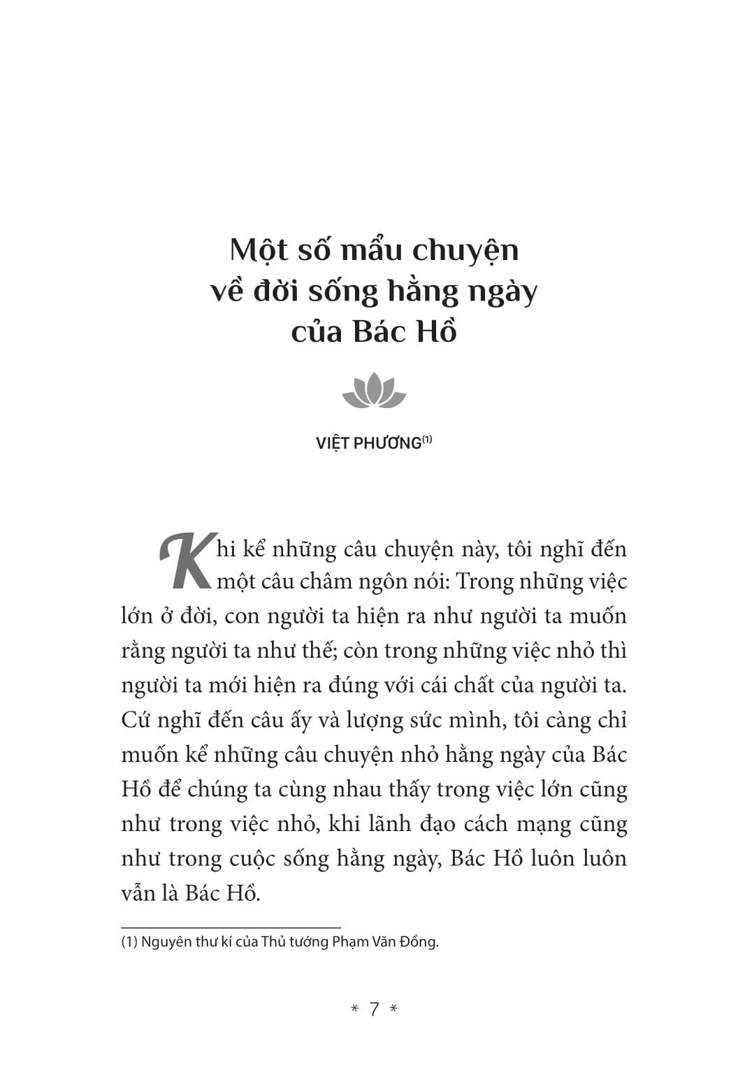 Hồi Kí Về Bác Hồ - Gần Bên Bác Và Học Ở Bác