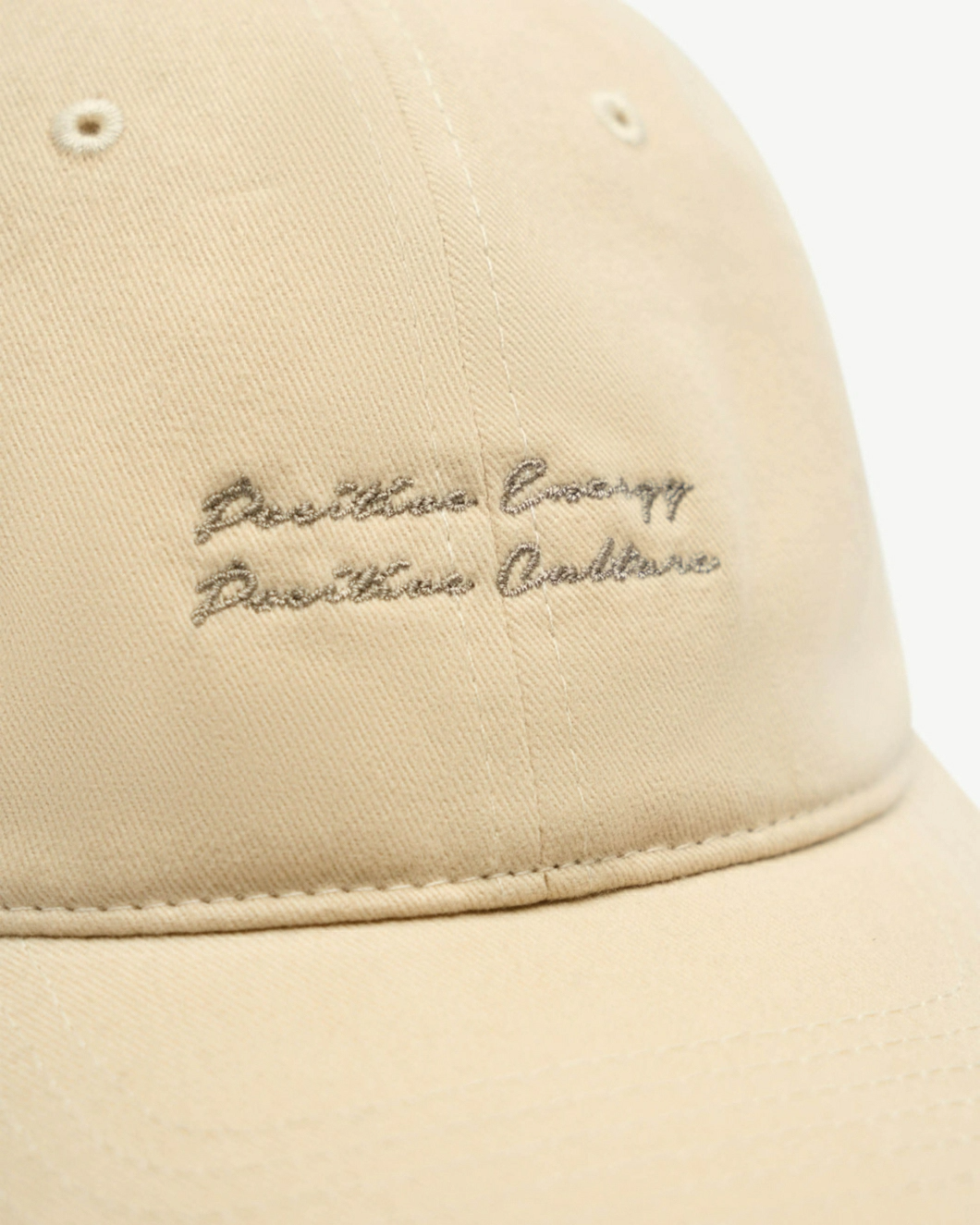 Nón lưỡi trai / Nón kết ROUTINE Unisex màu Beige thêu chữ. Freesize - 10F24CAP014 | LASTORE MENSWEAR