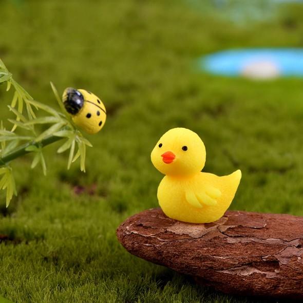 Mô hình các con thú nhỏ đáng yêu trang trí tiểu cảnh, móc khóa, DIY