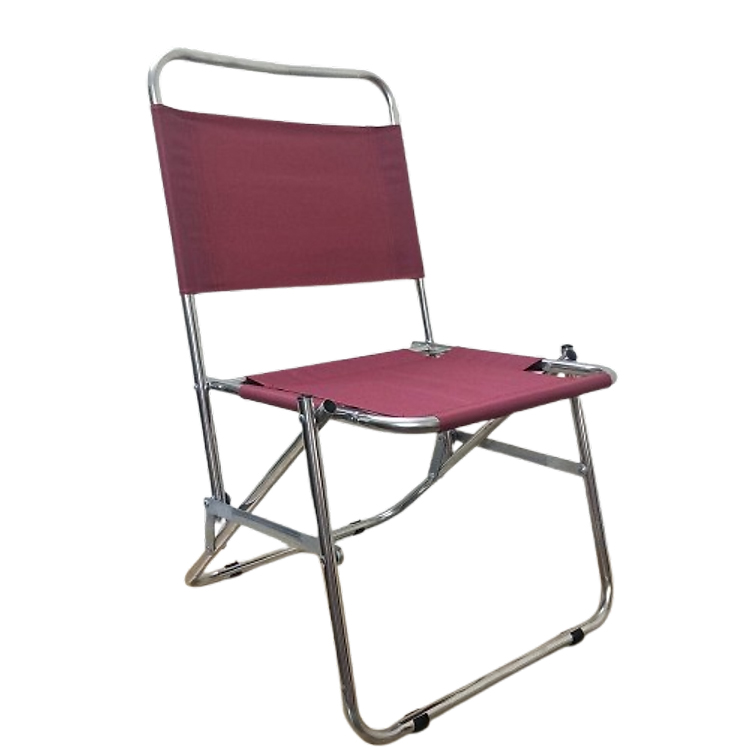 Ghế loại 1 - Ghế gấp dù khung inox - Ghế dù quán trà chanh - HPGD 02| ghế xếp vải dù| ghế xếp inox| ghế dù inox
