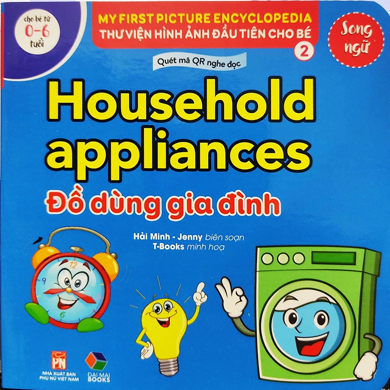 Bộ Hộp Thư Viện Hình Ảnh Đầu Tiên Cho Bé Từ 0 - 6 Tuổi Song Ngữ Việt Anh - Tập 2
