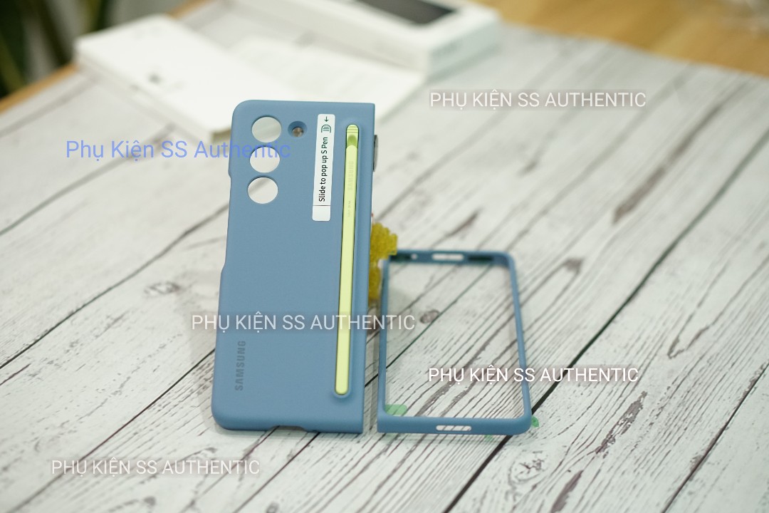 Ốp Samsung kèm Spen Fold 5 màu Xanh - Hàng Chính hãng
