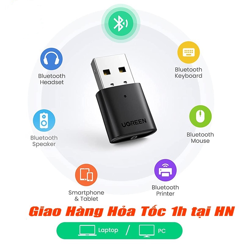 USB Bluetooth 5.0 Ugreen 80889-Hàng chính hãng