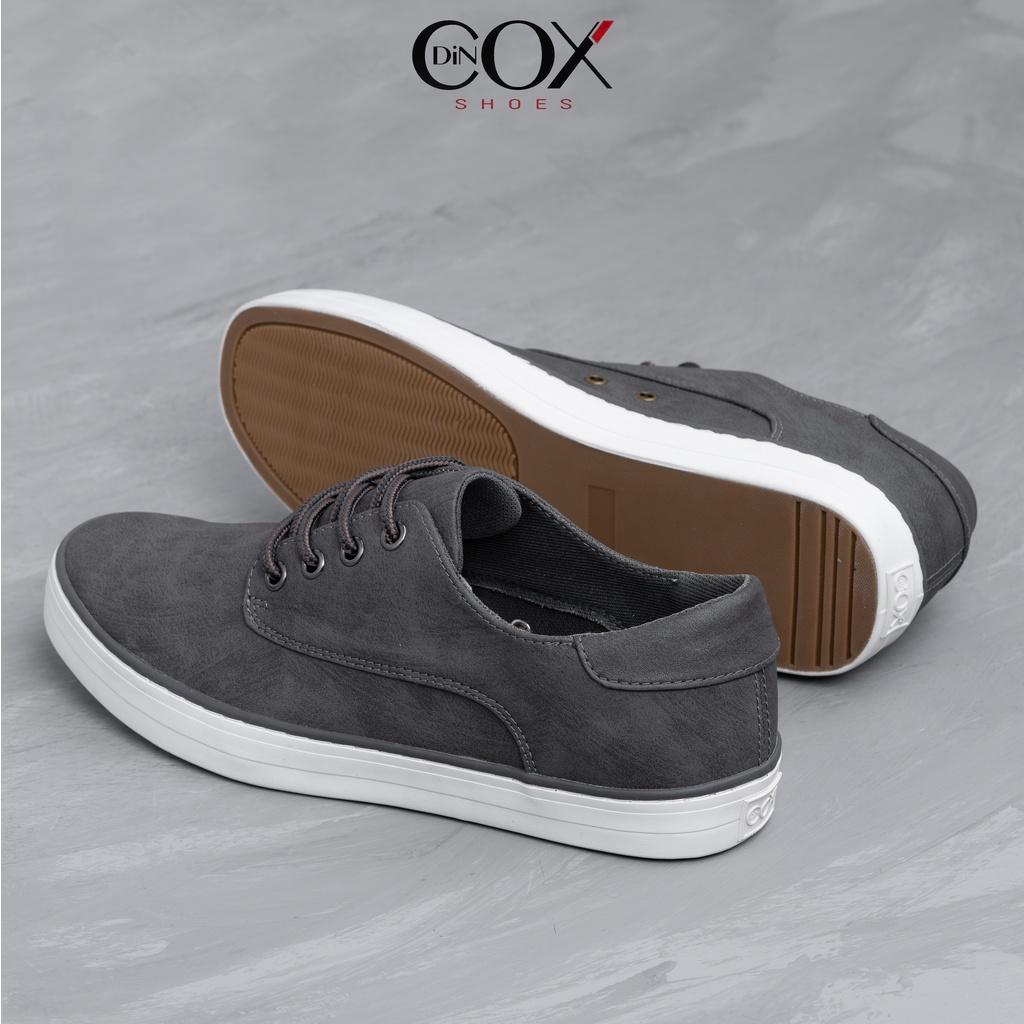 Giày Sneaker Da Nam DINCOX E11 Charcoal Sang Trọng Lịch Thiệp