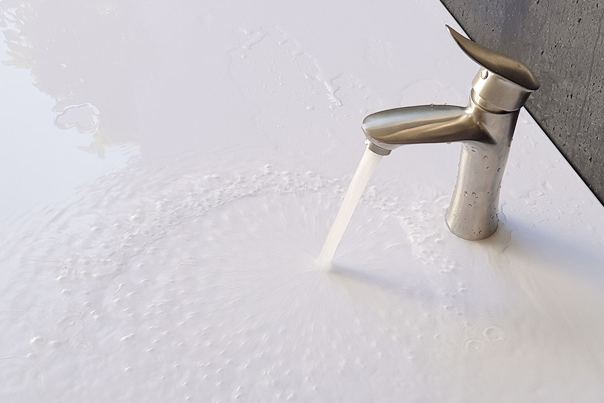 Vòi lavabo nóng lạnh Inox SUS 304 Eurolife EL-ORCHID 02 (Trắng vàng)