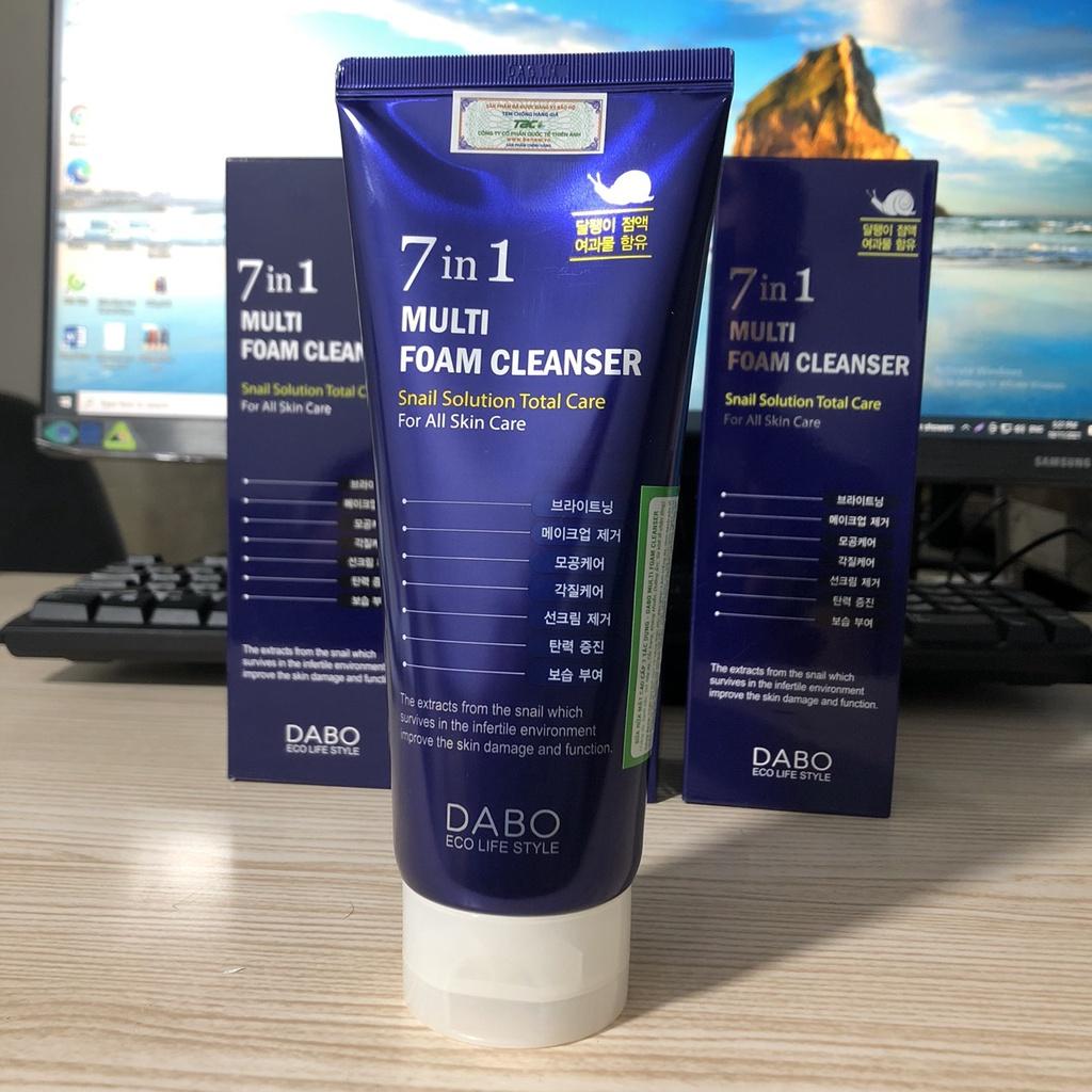 Sữa Rửa Mặt DABO Hàn Quốc 7 tác dụng Multi Foam Cleanser 180ml
