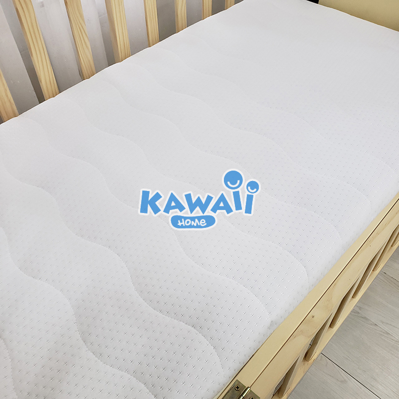 Nệm xơ dừa cho cũi KAWAII HOME, Nệm em bé an toàn, thoáng khí, êm ái