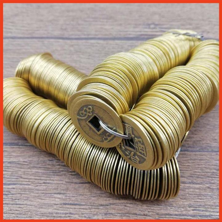 Combo 250 đồng xu ngũ đế phong thuỷ