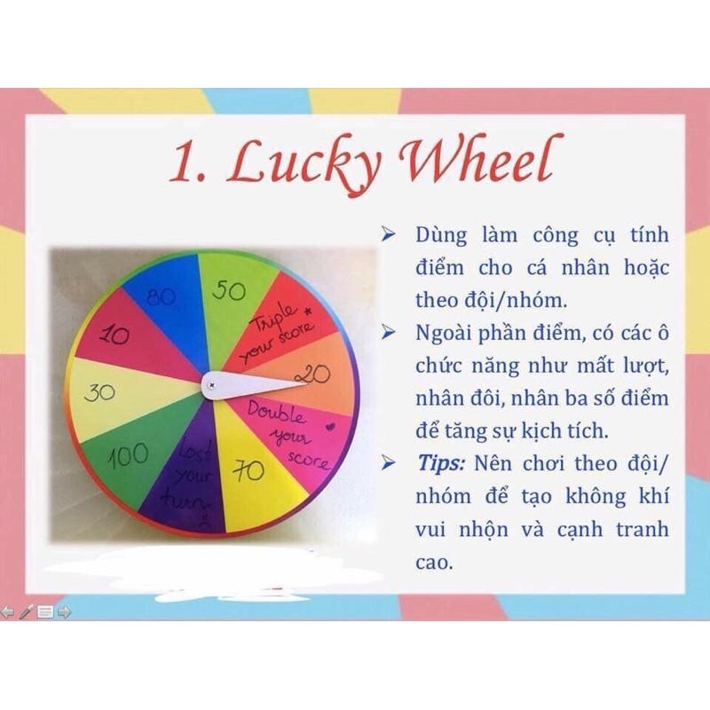 Giáo cụ dạy học : Vòng quay kì diệu magic wheel Size 40cm ,đồ dùng dạy học hấp dẫn