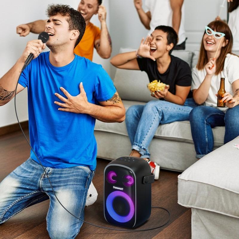 Loa Karaoke Bluetooth 5.3 Tronsmart Halo 110/100 Công suất 60W Chuẩn kháng nước IPX6 Thời gian chơi nhạc lên đến 18 giờ | Bảo hành chính hãng 12 tháng | TM-862339