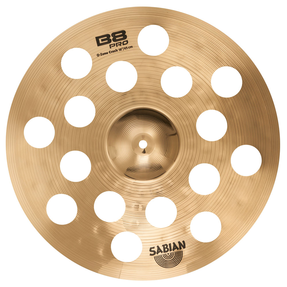 Lá trống B8PRO ozone crash 18'' 31800B Sabian - Hàng chính hãng