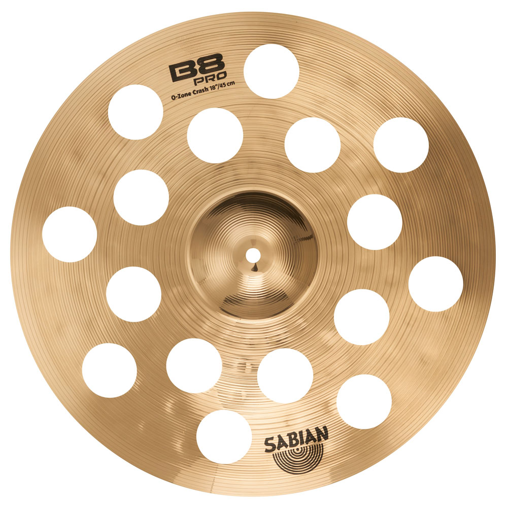 Lá trống B8PRO ozone  crash 18'' 31800B Sabian - Hàng chính hãng