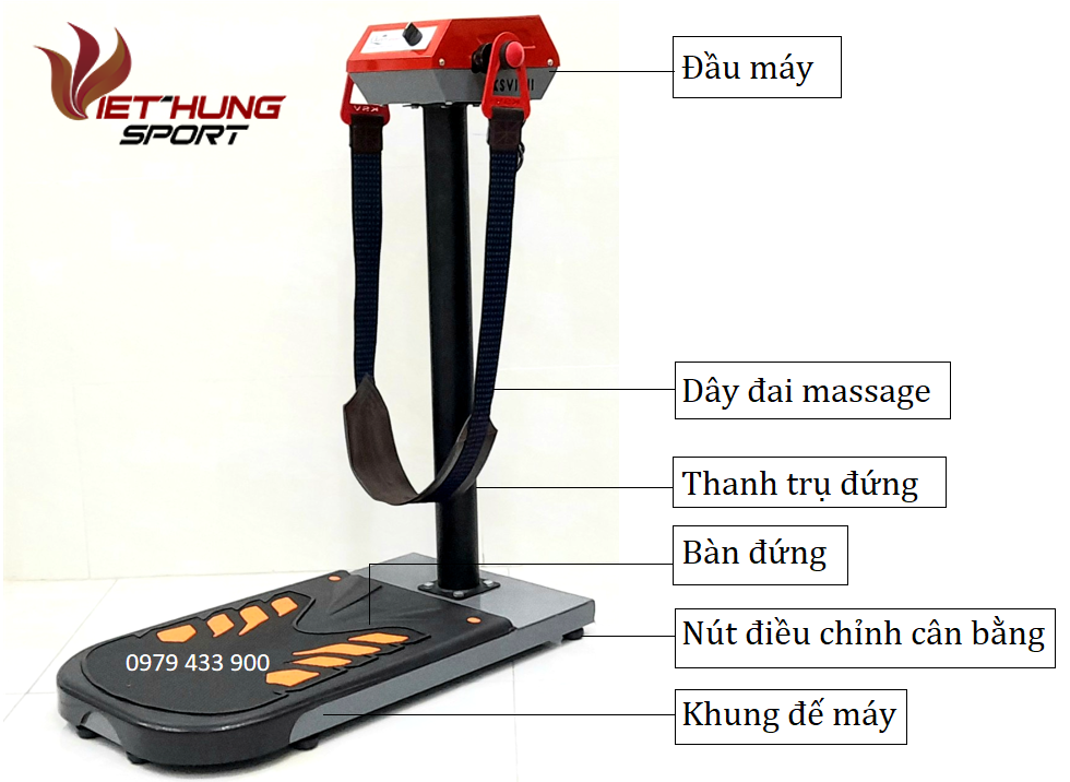 Máy Rung Massage Đứng Toàn Thân Queen Pro NEW- Dây đai trơn. Massage Thư giãn Làm săn chắc các vùng cơ. Lưu thông máu giảm thiểu tê bì tay chân. Mẫu mới bảo hành đổi mới 12 tháng.