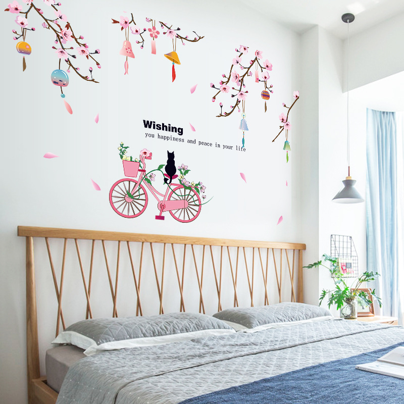 Decal giấy dán tường Wishing SK9357