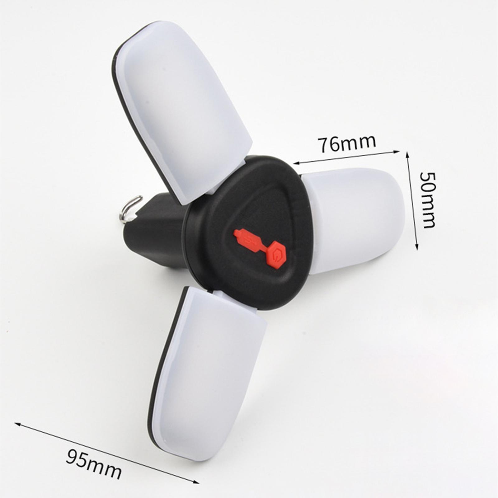 LED Camping Light Outdoor, USB Tent Lantern Rechargeable Foldable, Hanging Work Lights Camp Lamp 3 Modes Waterproof Emergency Light