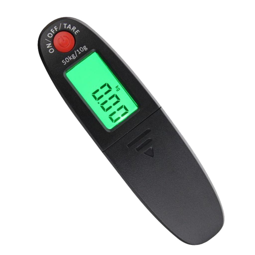 50kg Digital Scale Travel Fishing Luggage Postal Hanging Hook Electronic Weigher