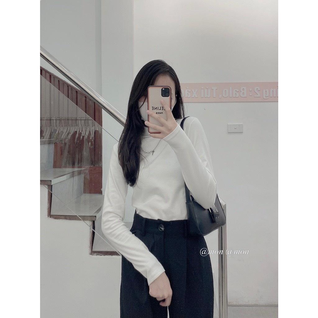 Áo giữ nhiệt LÓT NỈ cho bạn NỮ siêu mềm, cá tính, mát