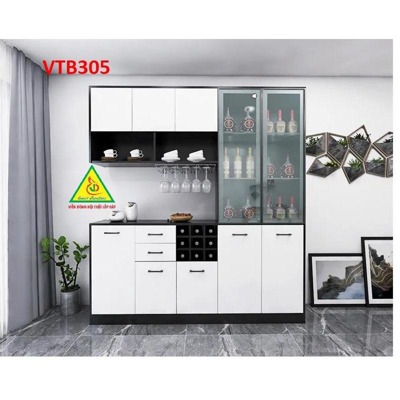 Tủ bếp, tủ nhà bếp VTB305- Nội thất lắp ráp Viendong Adv