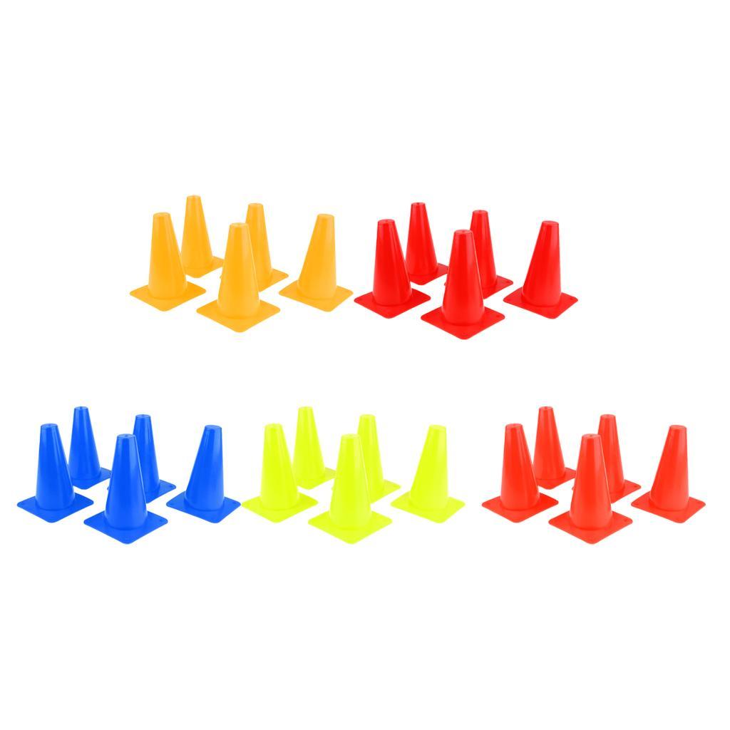 5pcs 15cm Safety Cone for Sports Training Soccer Agility Skateboard Skating