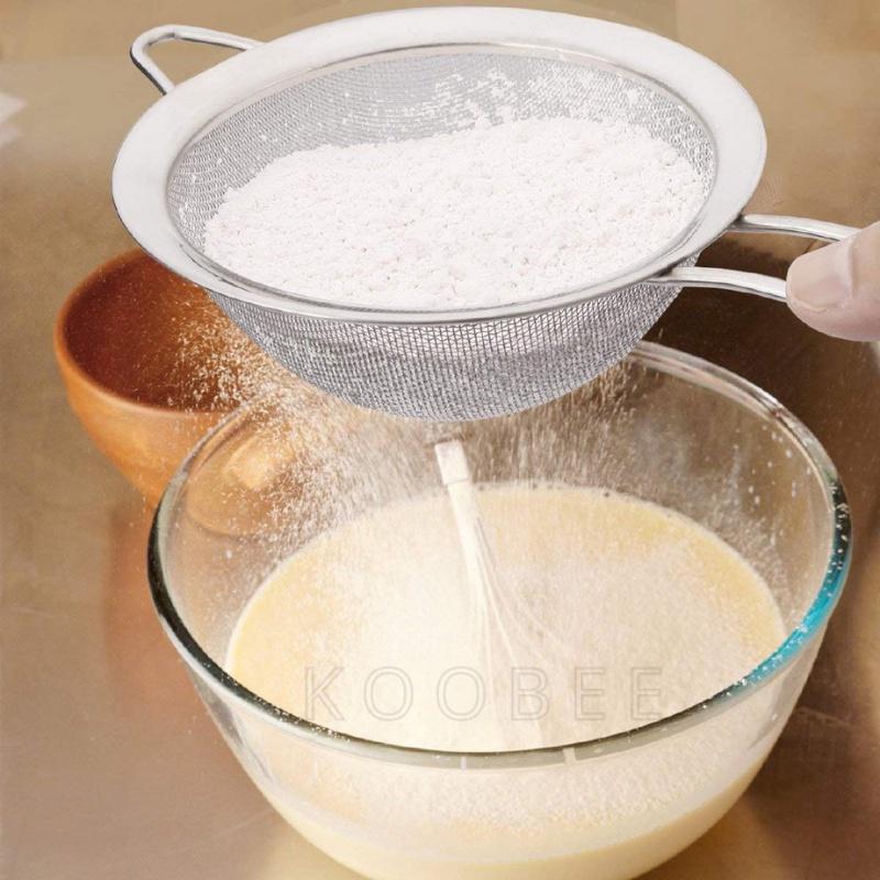 Rây lọc bột, lọc cháo ăn dặm cho bé/ Rây lọc cua mắt dày chất liệu inox không rỉ KOOBEE