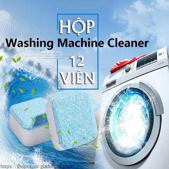 Hộp 12 Viên Vệ Sinh Lồng Máy Giặt Công Nghệ Mới Diệt khuẩn 99% Và Tẩy Sạch Cặn Máy Giặt 71