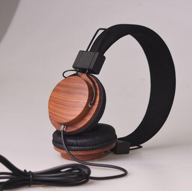 Ưu đãi đặc biệt cho người nước ngoài yêu thích tai nghe MP3 bằng gỗ phong cách cổ điển tai nghe âm thanh nổi bằng gỗ nguyên khối cổ điển