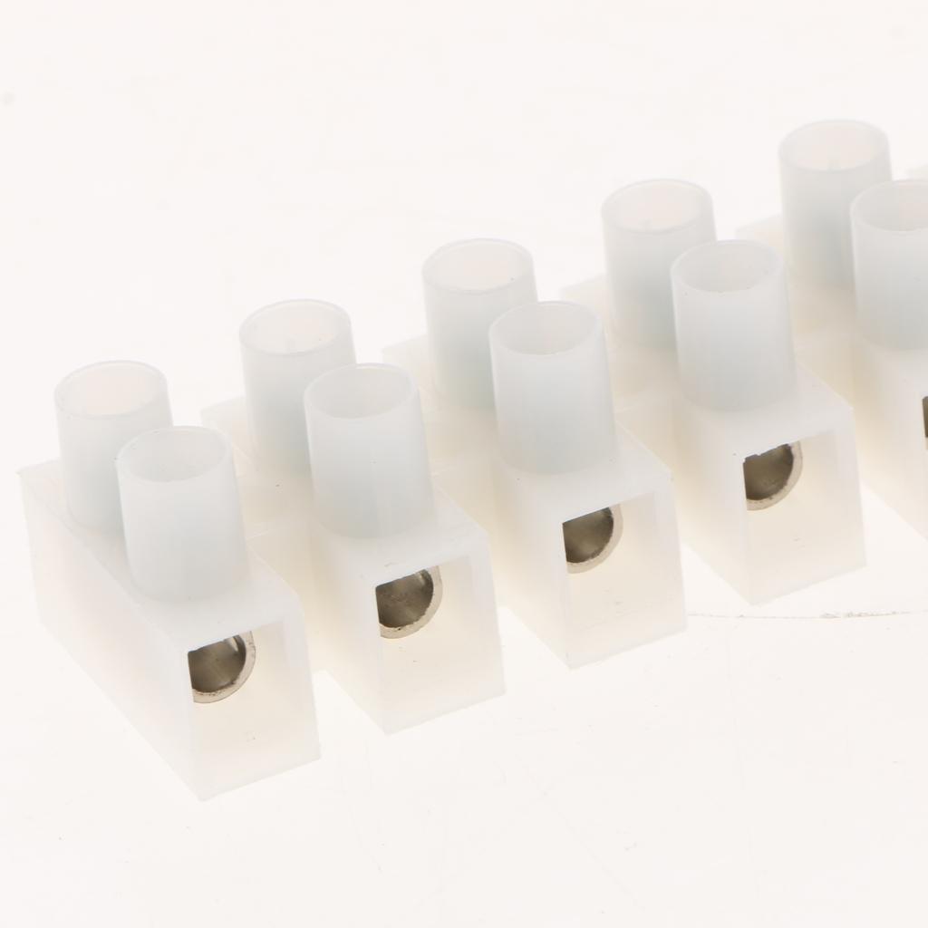 5pcs PA10 Barrier Terminal Strip Block for industry or homeimprovement