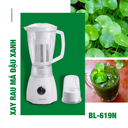 Máy xay sinh tố cao cấp BL-619N dung tích 1.5 lít, làm sữa đậu nành chỉ ít phút - Hàng chính hãng