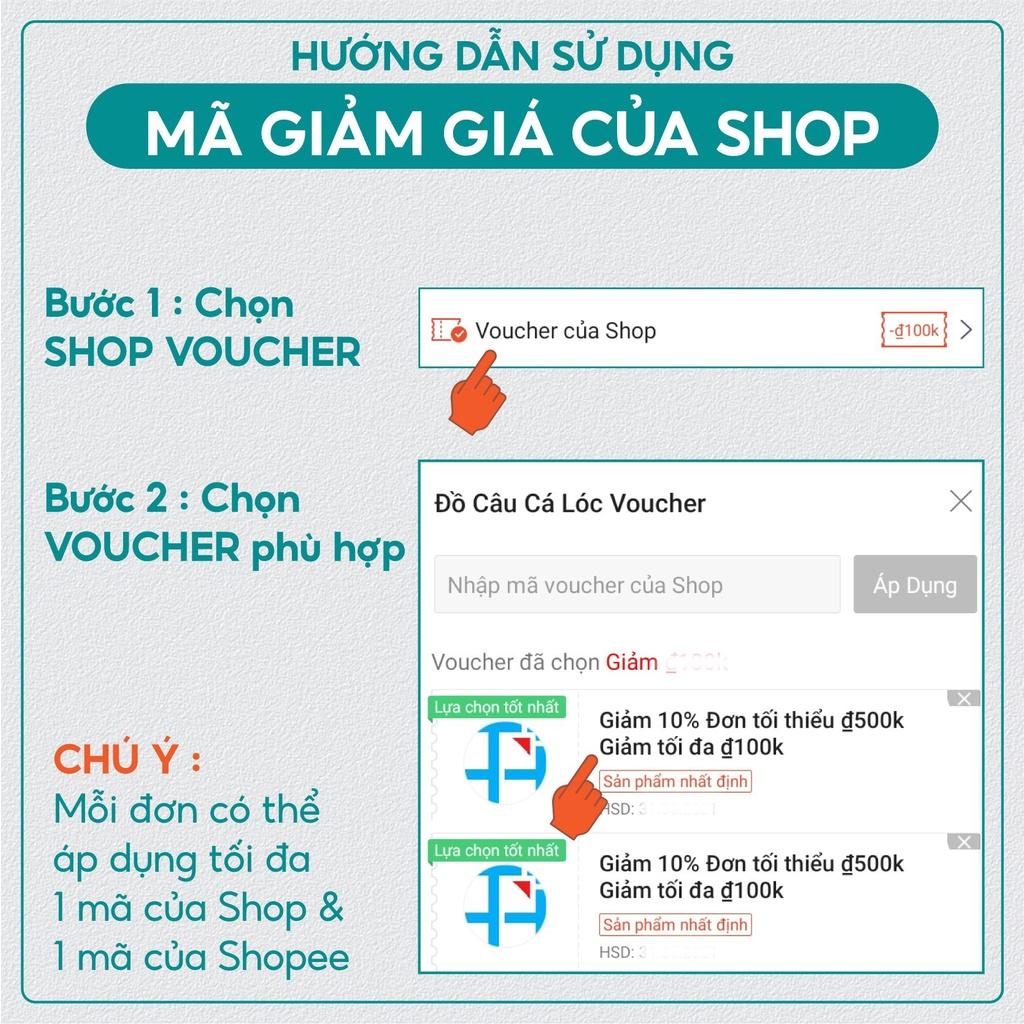 CẦN MÁY ĐỨNG - FALCHION - Câu lure mồi giả cá lóc chẽm