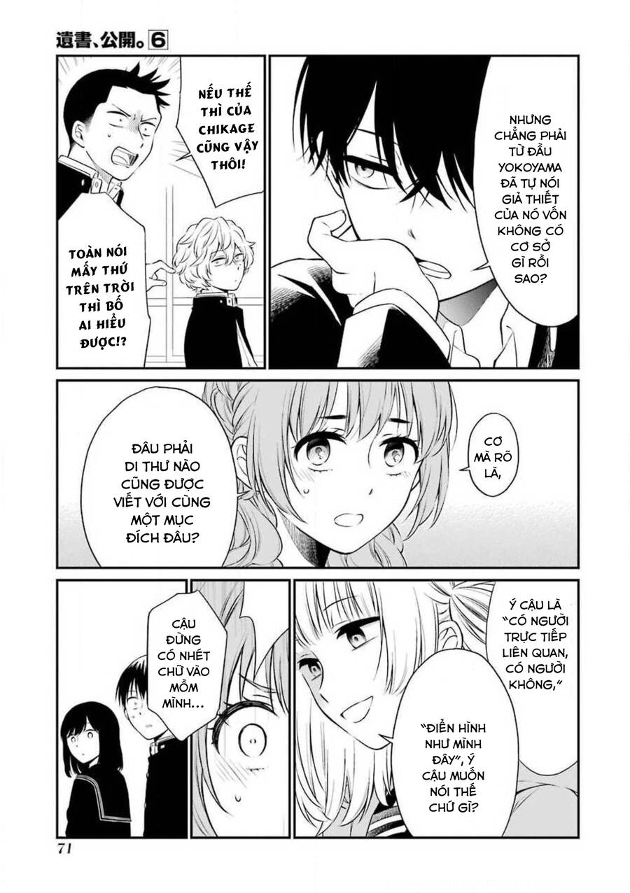 di thư trên bàn chapter 29 19