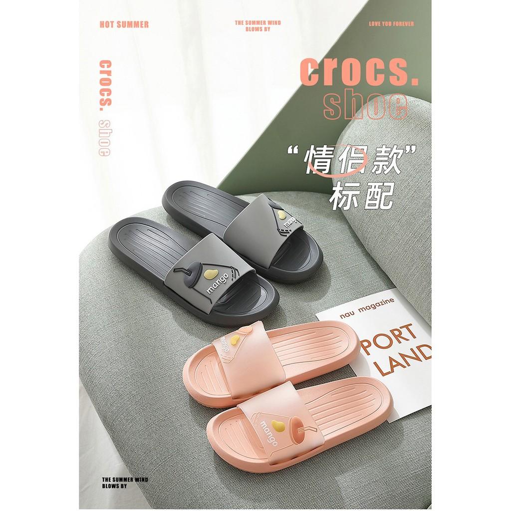 Dép đôi nam nữ đi trong nhà, đi văn phòng, dạo phố, đi biển ulzang mango siêu xinh - PKT fashion