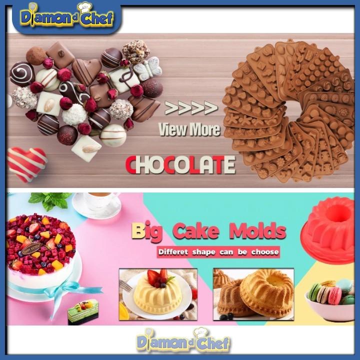 Khuôn silicon làm bánh / sô cô la / rau câu tạo hình chứ love