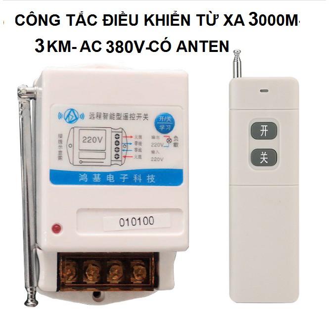 Công Tắc Điều Khiển Từ Xa 3km 5kw ĐIỆN 380V