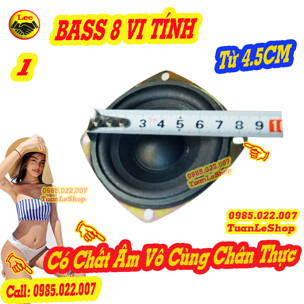 LOA BASS 8CM –  CỦ LOA BASS RỜI