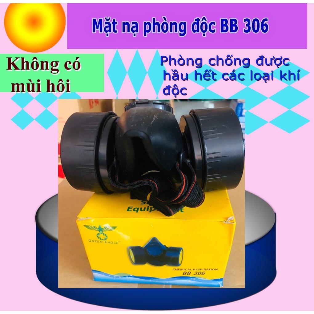 Mặt Nạ Phòng Độc Green Eagle – BB.306 2 Phin Lọc, Có Van Trợ Thở Giúp Thở Nhẹ Nhàng