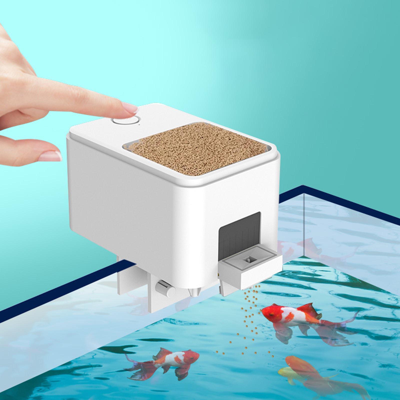 Smart Automatic Fish Feeder Pond App Control Dispenser Moistureproof Goldfish Turtle Auto Food Feeding for Outdoor Travel Holiday