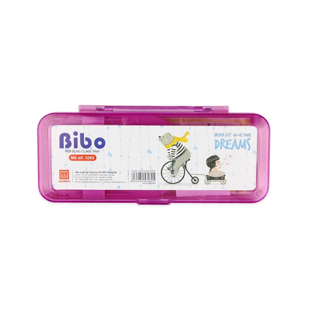 Hộp bút Bibo Hồng Hà cho học sinh cấp 1