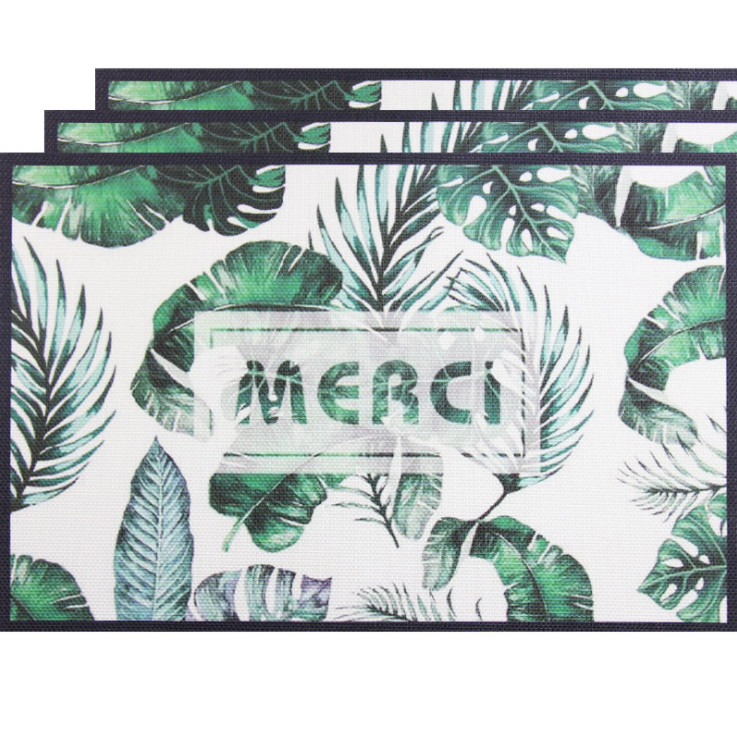 Tấm lót bàn ăn placemat Tropical Plant