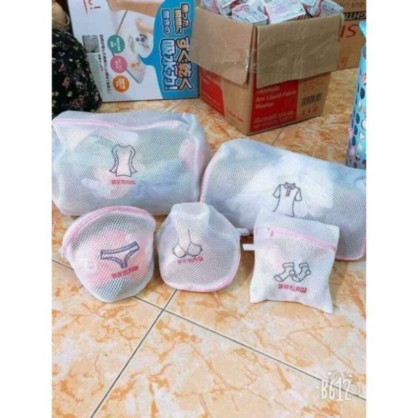 Set 5 túi giặt đồ nhiều kích cỡ
