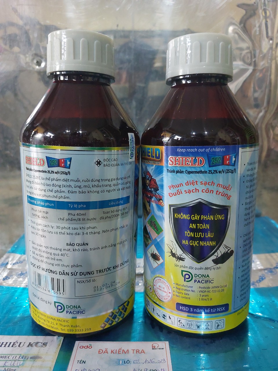 Thuốc diệt muỗi, côn trùng SHILED 252EC - chai 1000ml