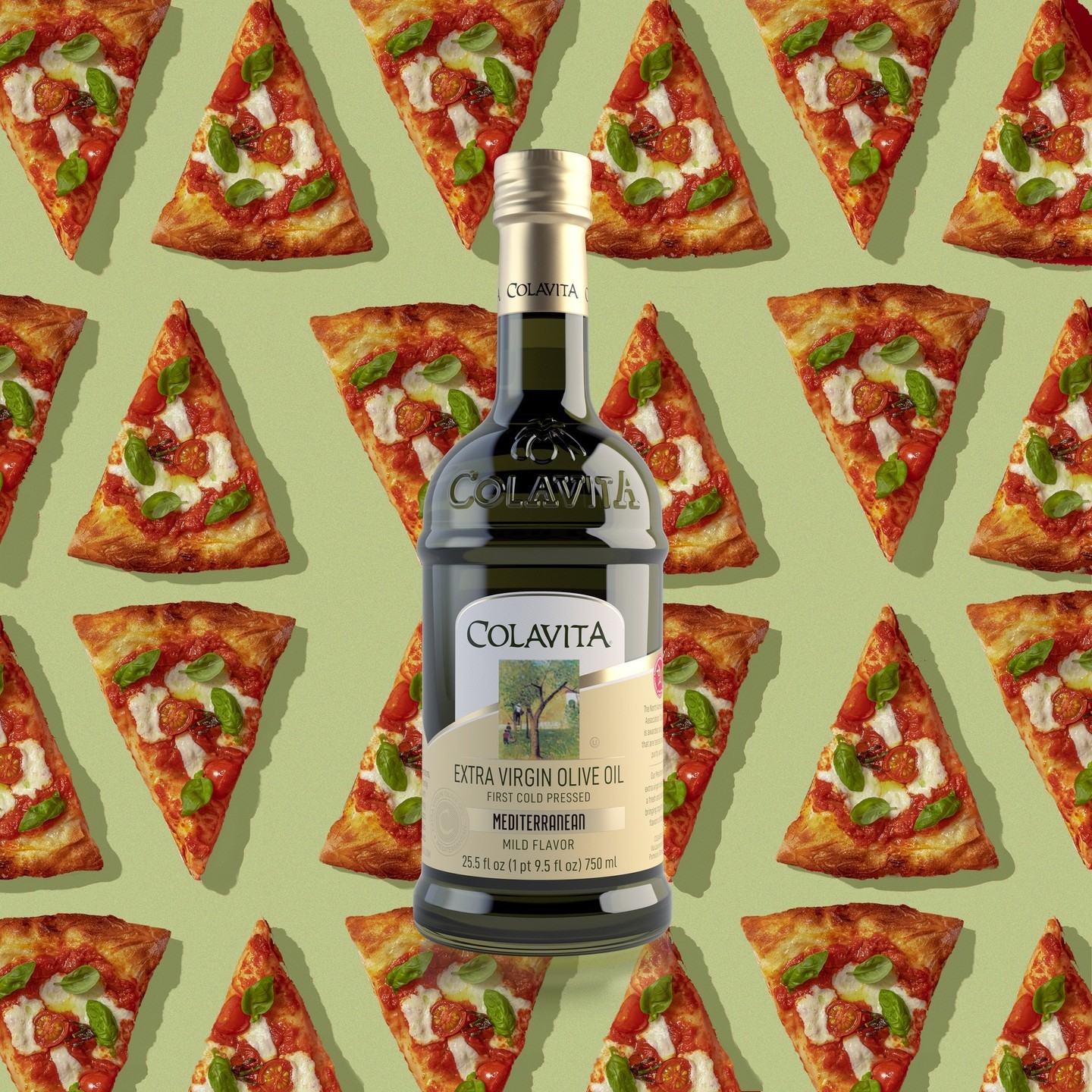 Dầu Oliu Địa Trung Hải Colavita Mediterranean Extra Virgin Olive Oil Xuất xứ Ý _ Hương Vị Đặc Trưng Và Đậm Đà