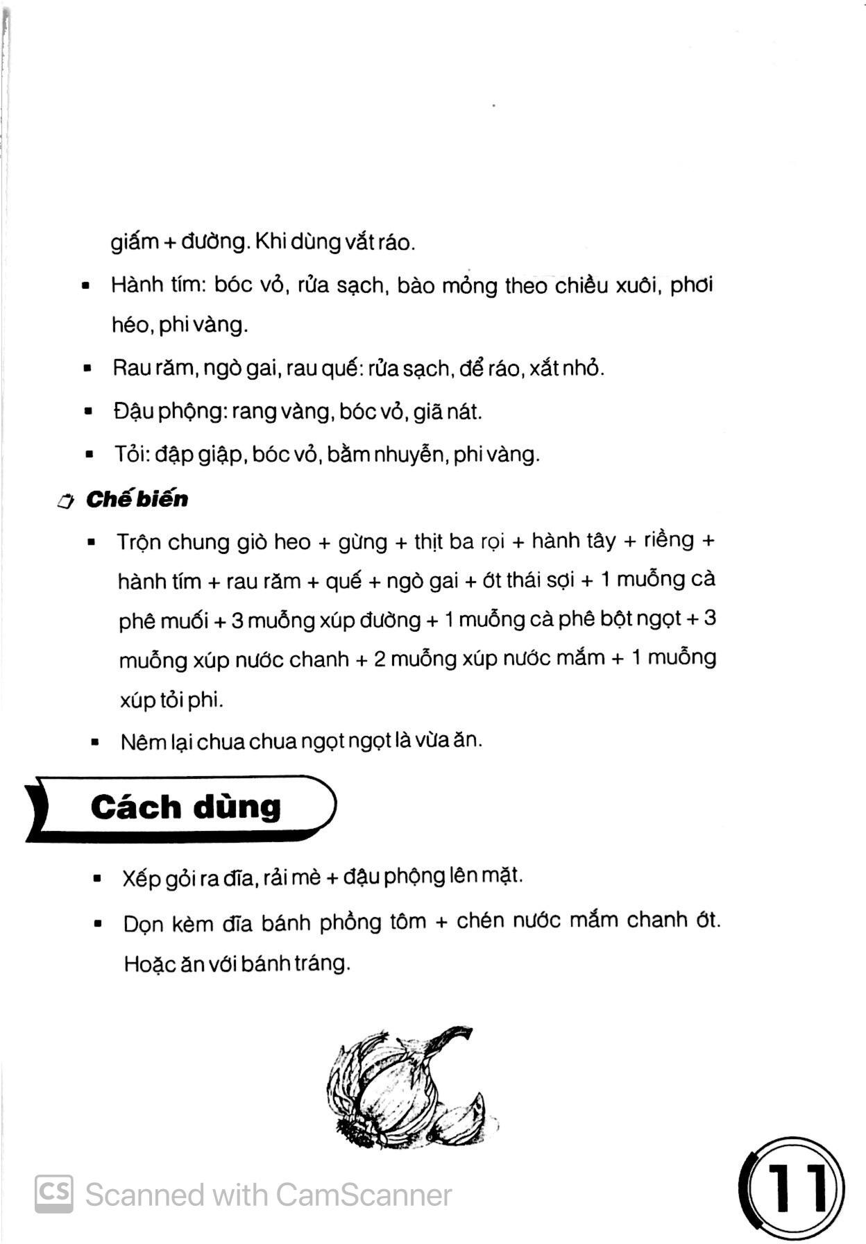 Sách Các Món Gỏi Thông Dụng
