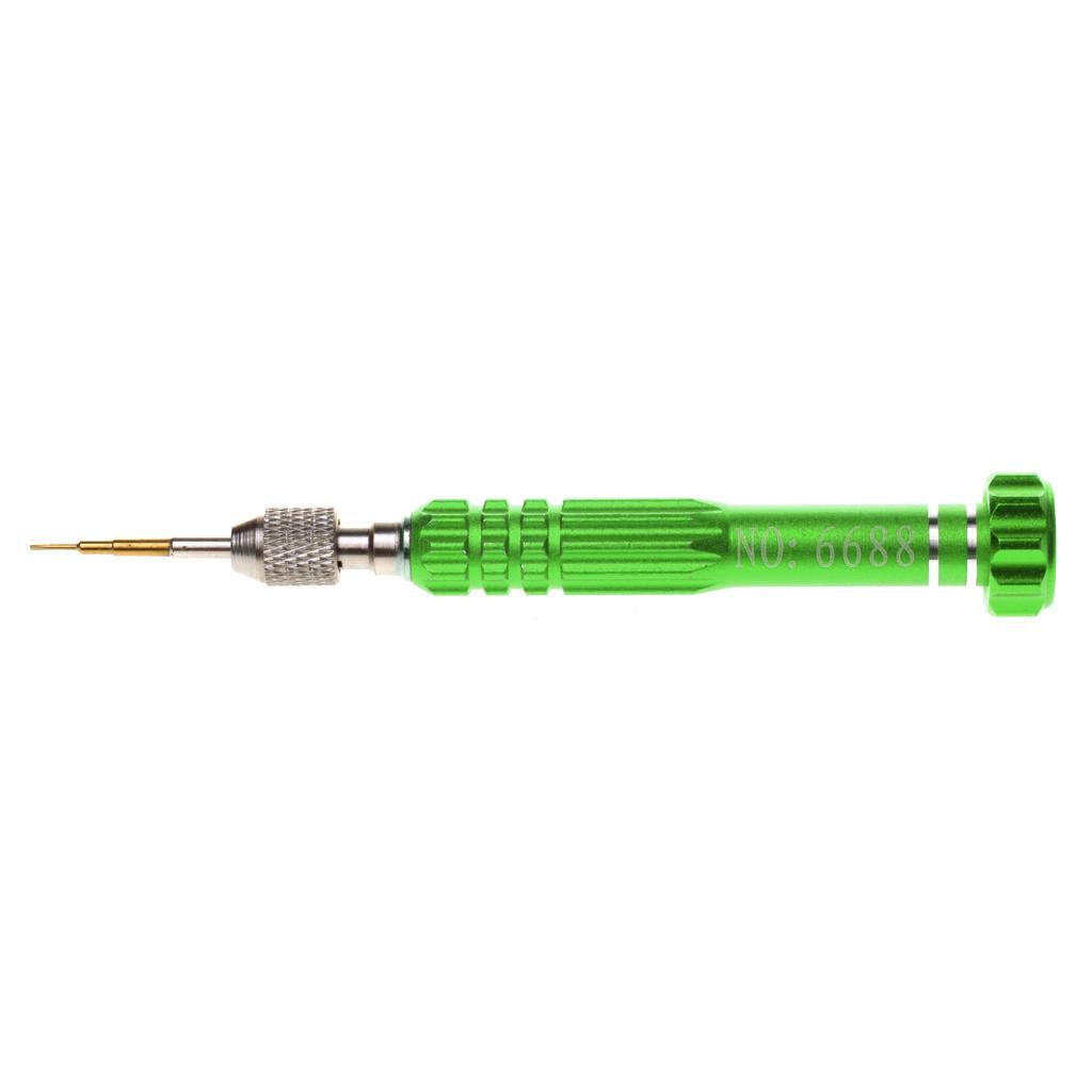 Mini Fix Cell Phone Repair Tool Kits 5 in 1 Screwdriver Set Point Star Green