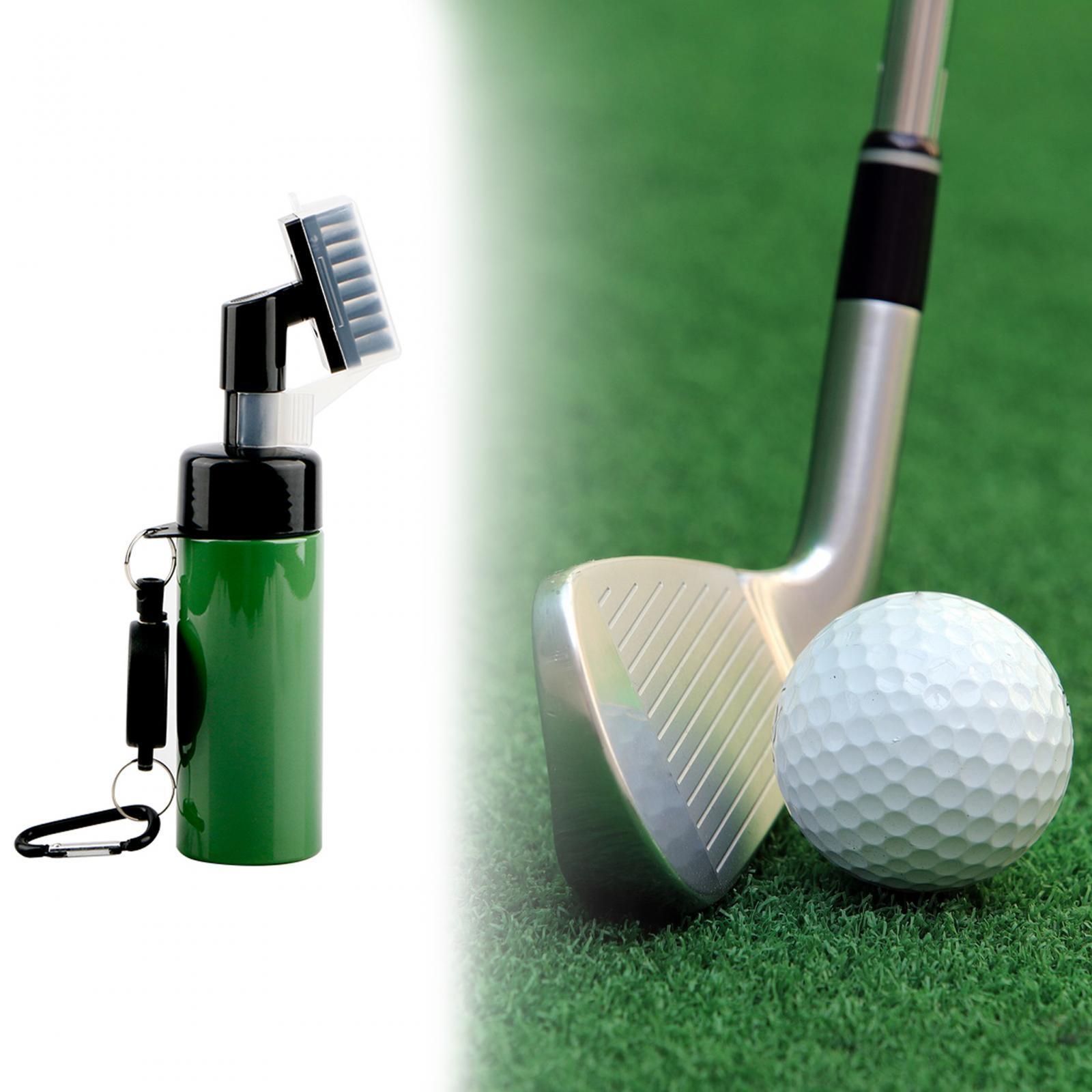 Golf Club Brush, Golf Club Cleaner Brush, Golf Club Groove Cleaning Brush with Water Bottle, Professional Golf Club Brush Groove Cleaner Tools
