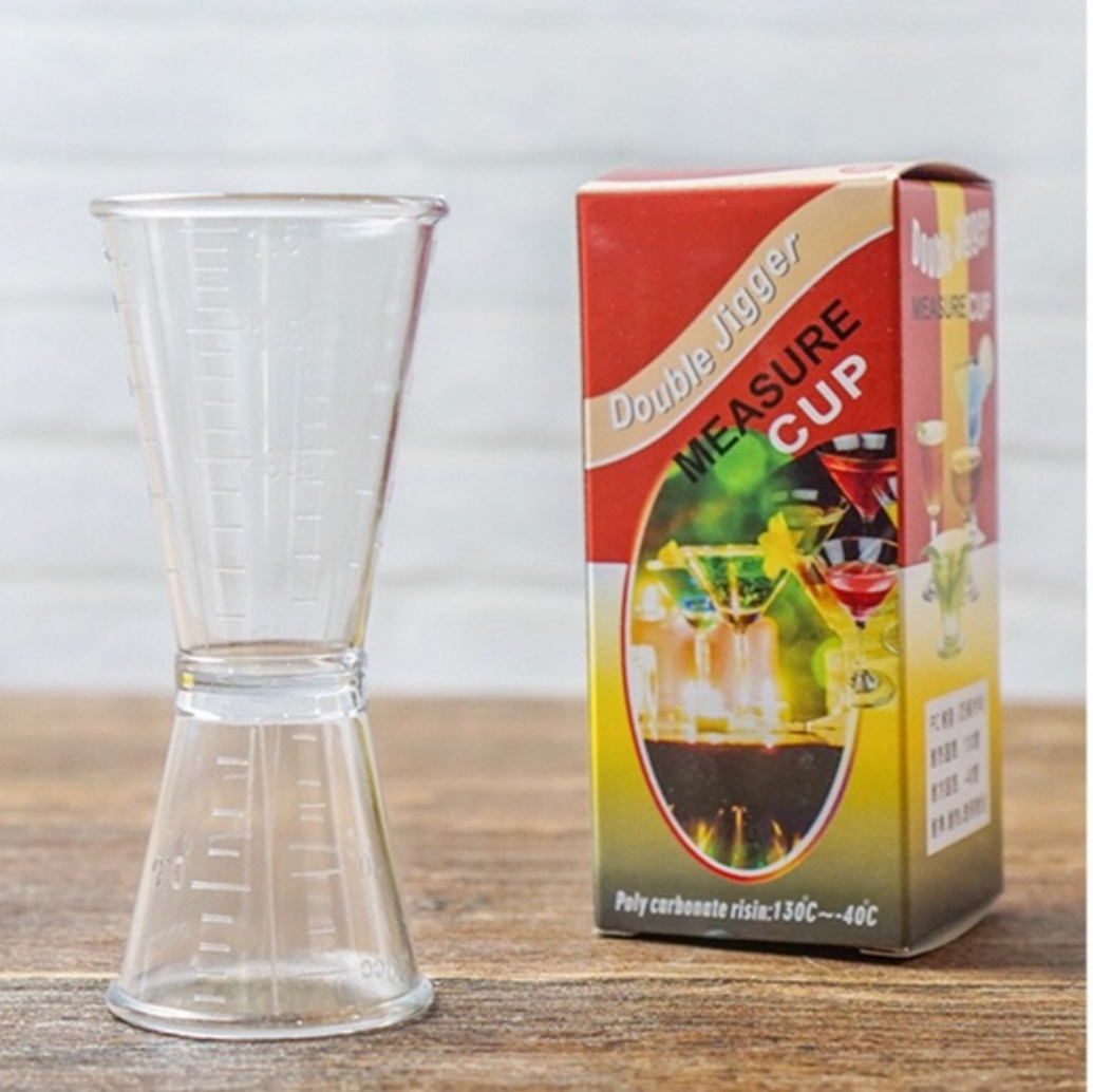 Combo 2 ly đong 2 đầu pha chế.