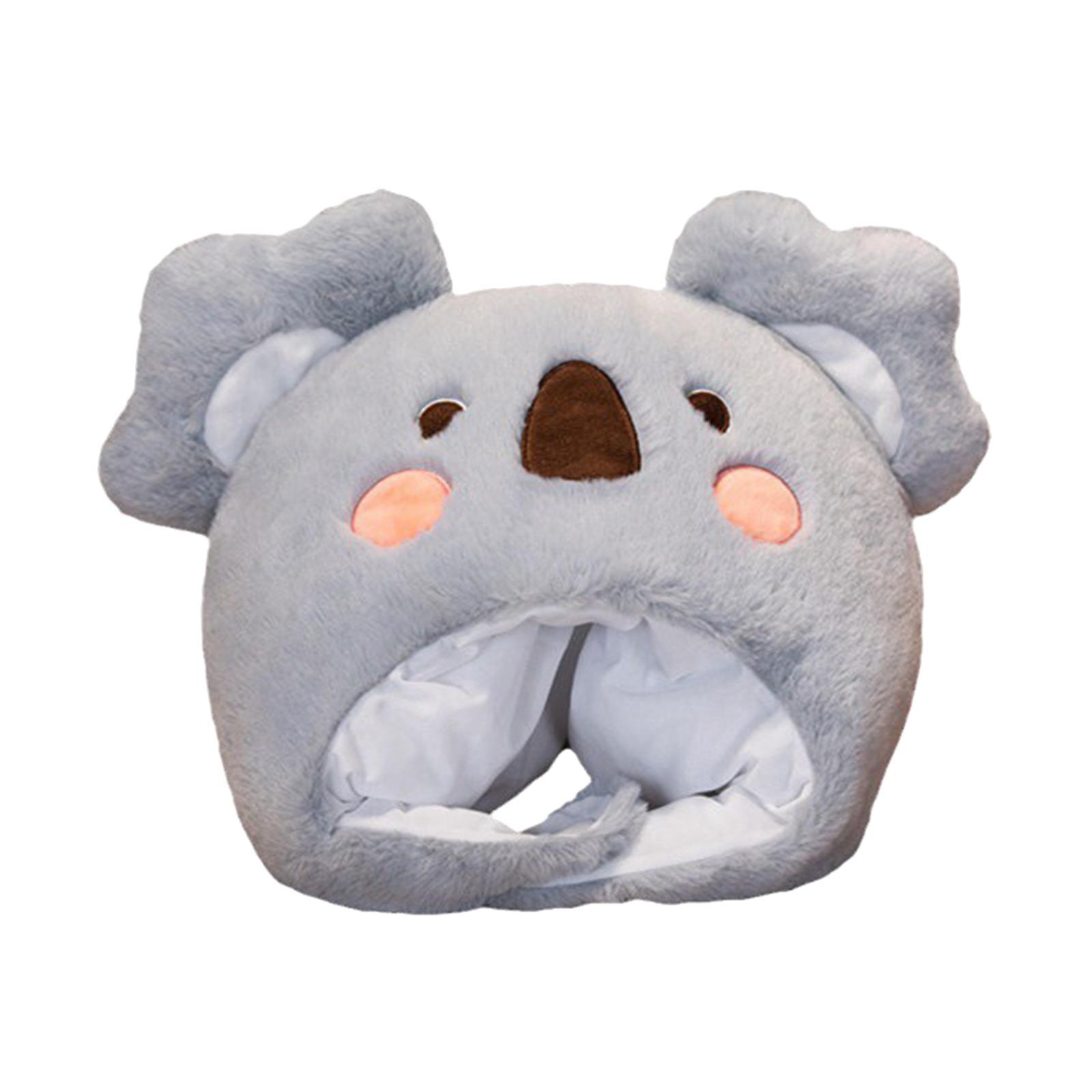 Soft Plush Koala Hat Apparel Cute Headgear for Festival Halloween Role Play