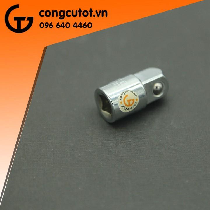 ĐẦU ĐỔI KHẨU VẶN HỆ INCH TỪ 1/4inch RA 3/8inch