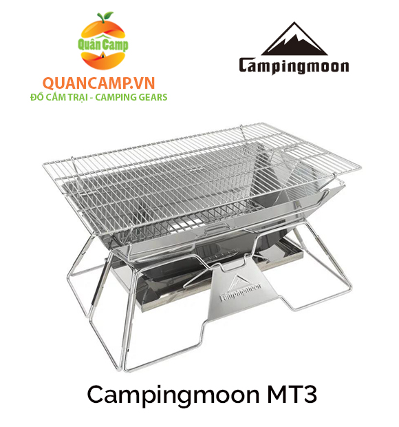 Bếp nướng dã ngoại inox cao cấp Campingmoon MT-03