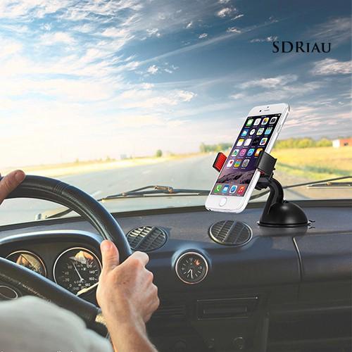 Giá Đỡ Điện Thoại Gắn Kính Chắn Gió Xe Hơi Xoay 360 Độ